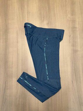 Women's Saucony Running Tights Iridescent Stripe Secure Pocket Size S